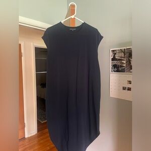 Universal Standard Geneva Dress in Navy